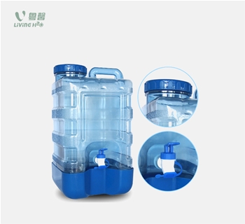 15L PC square water bottle